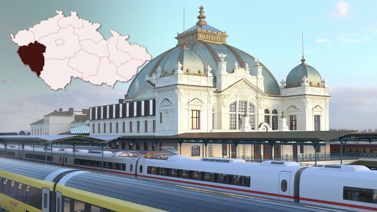 Historickou budovu nádraží v Plzni čeká oprava za 720 milionů